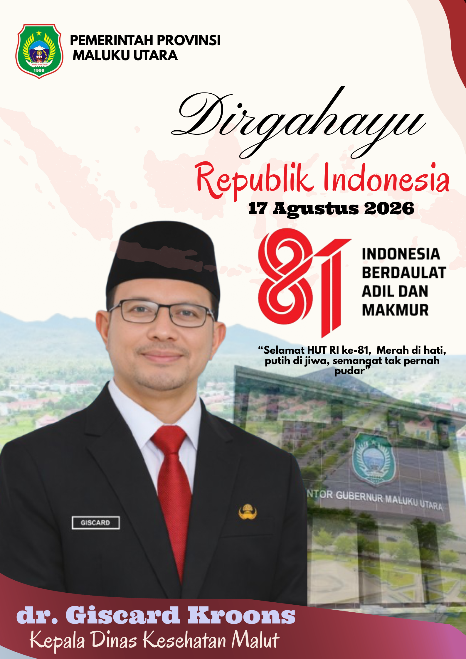 Merah Putih Ilustrasi Semarak Kemerdekaan Lomba 17 Agustus Poster